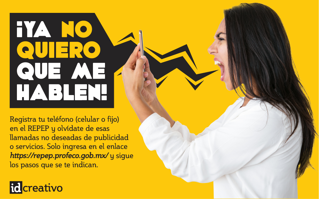 Id - ¡Olvídate de esas molestas llamadas! 😉 ️ https://repep.profeco.gob ...