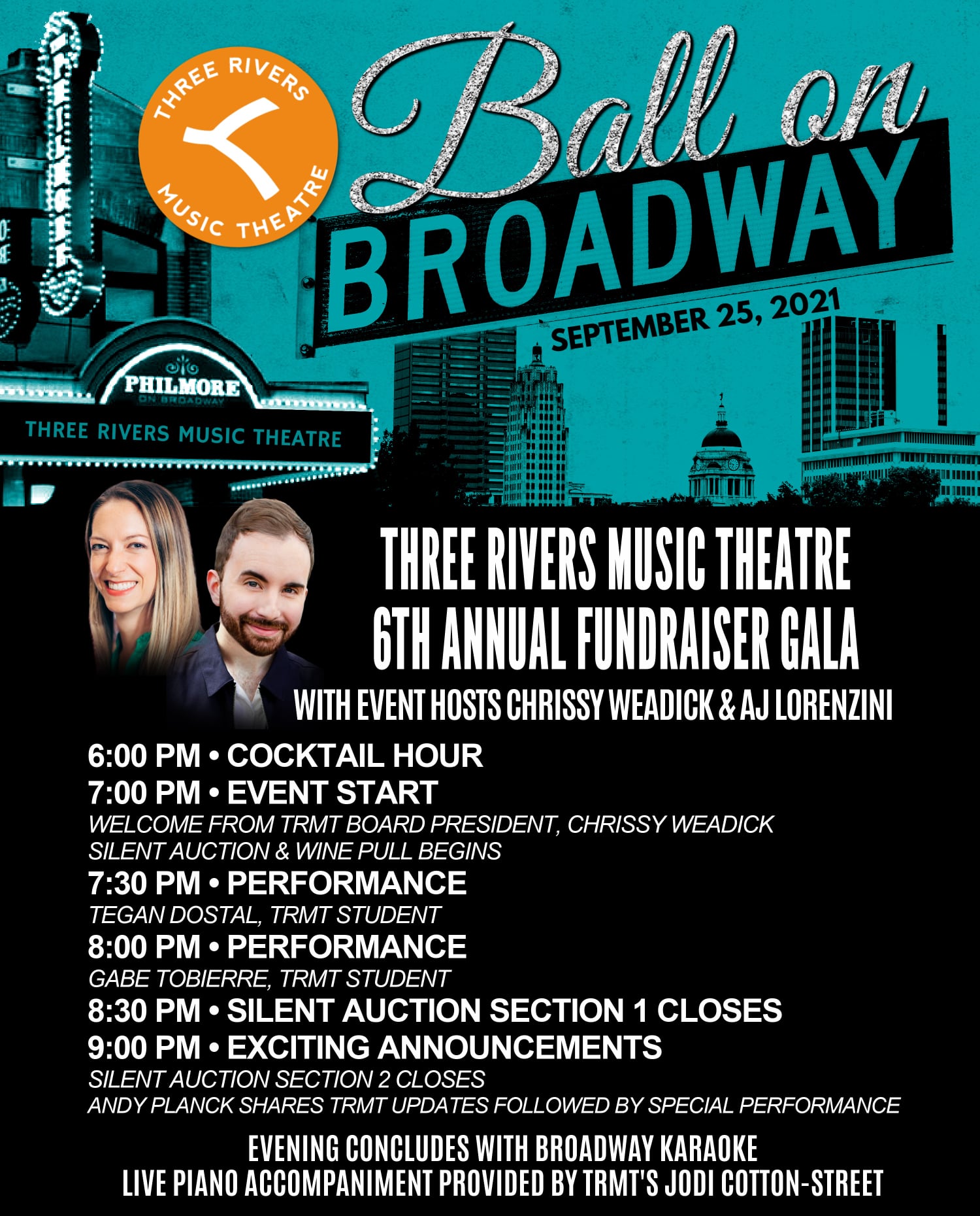 Three - Three Rivers Music Theatre's TOP TEN REASONS why you should ...