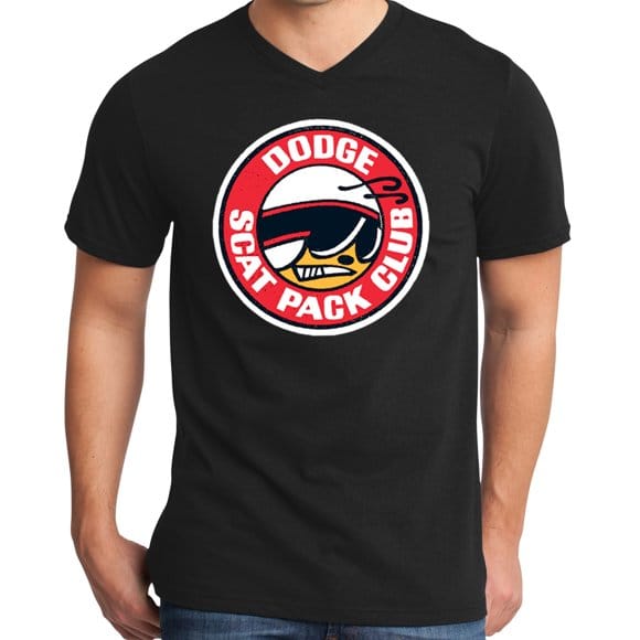 Dodge Scat Pack Club Youth T-Shirt - Vintage 1970 Dodge Logo, 100% Cotton, Kids Sizes S-XL