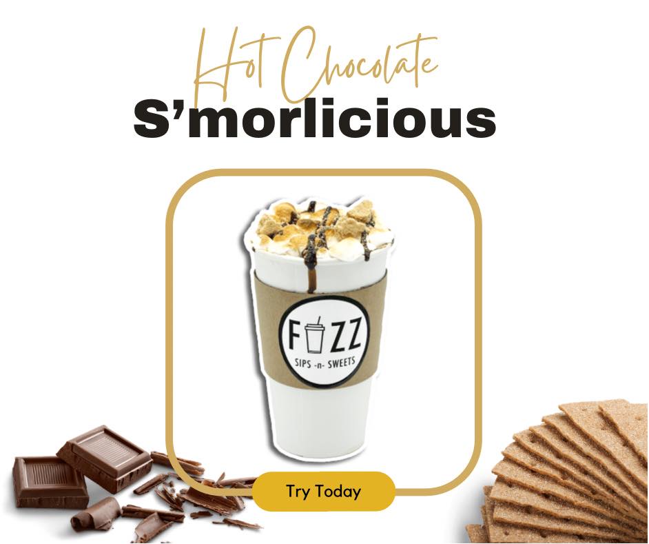 👇🏻👇🏻The S’MORLICIOUS comes with 👇🏻👇🏻... - Fizz Sips-n-Sweets