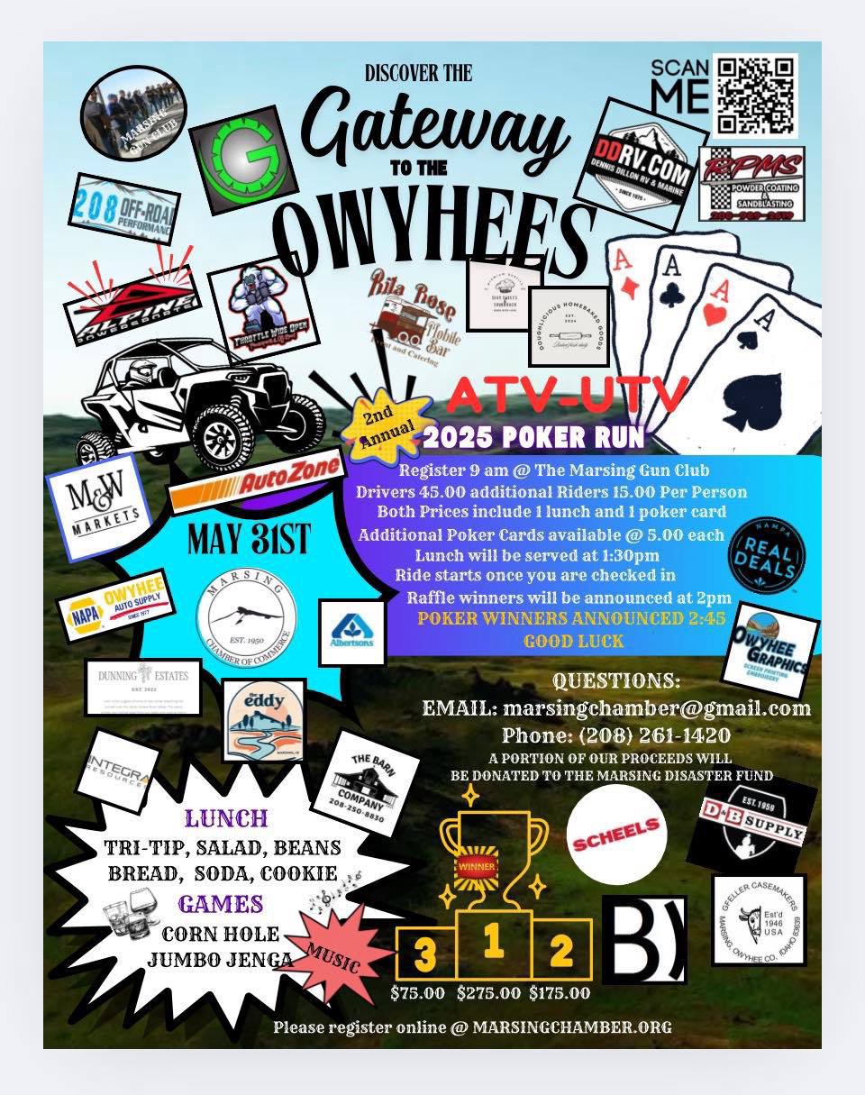 Gateway to the Owyhee’s ATV/UTV Poker Run