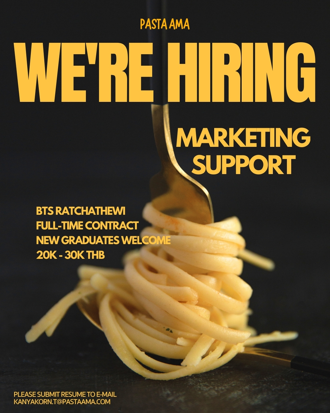 Chula - Jobs & Internships | PASTA AMA is hiring | Facebook