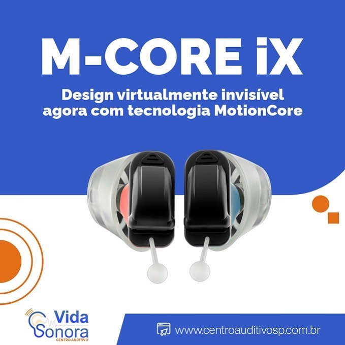 O modelo M- Core tem... - Vida Sonora - Aparelhos Auditivos | Facebook