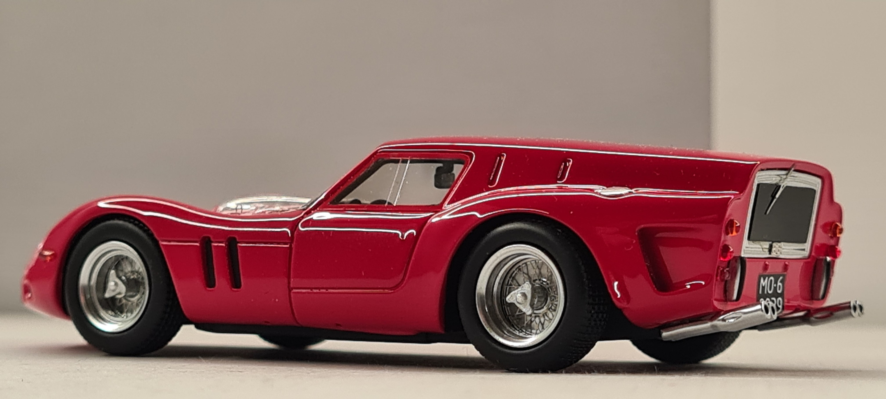 1962 is the year and a lot of beautiful Ferrari models came out 