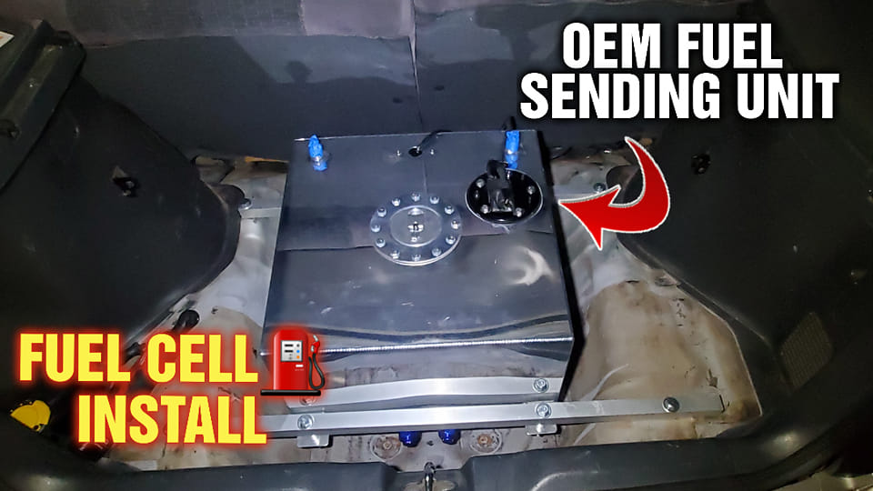 Puns Garage - Fuel cell install with oem fuel ⛽ sending...