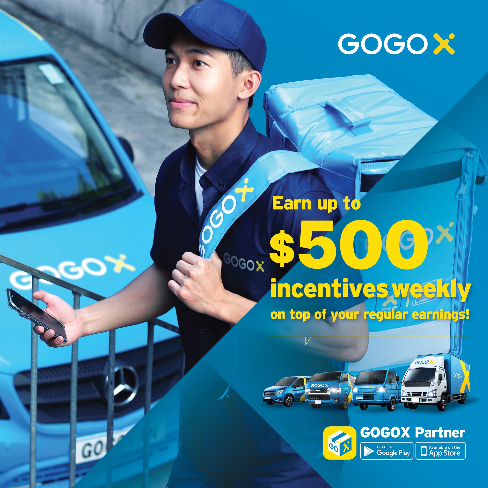 GOGOX - This festive season, enjoy UPSIZED income when you... | Facebook
