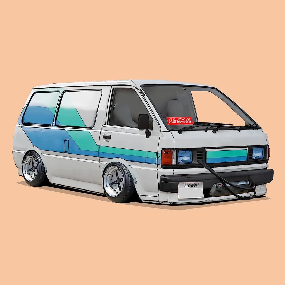 Body dropped toyota liteace with a... - Colacorolla Car Club | Facebook