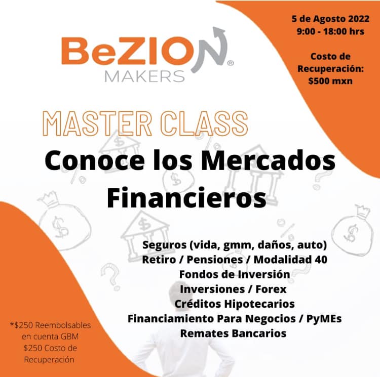 BeZion Makers - MASTER CLASS Iníciate en el mundo de las...