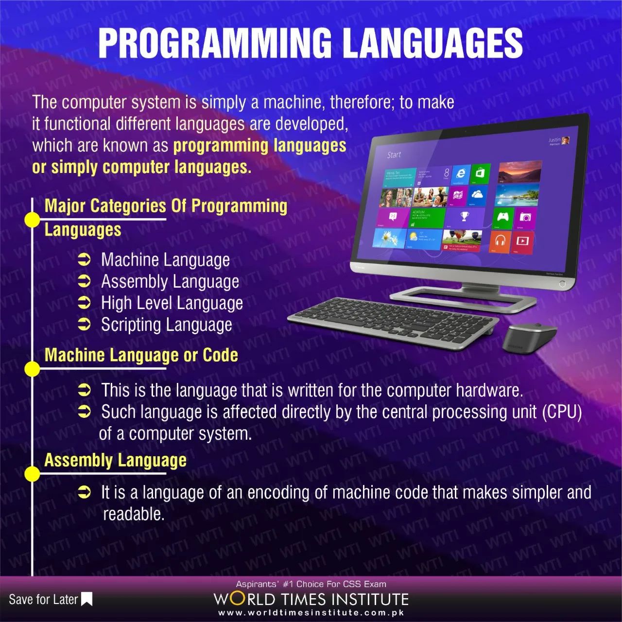 ~ Programming Languages. #css... - World Times Publications