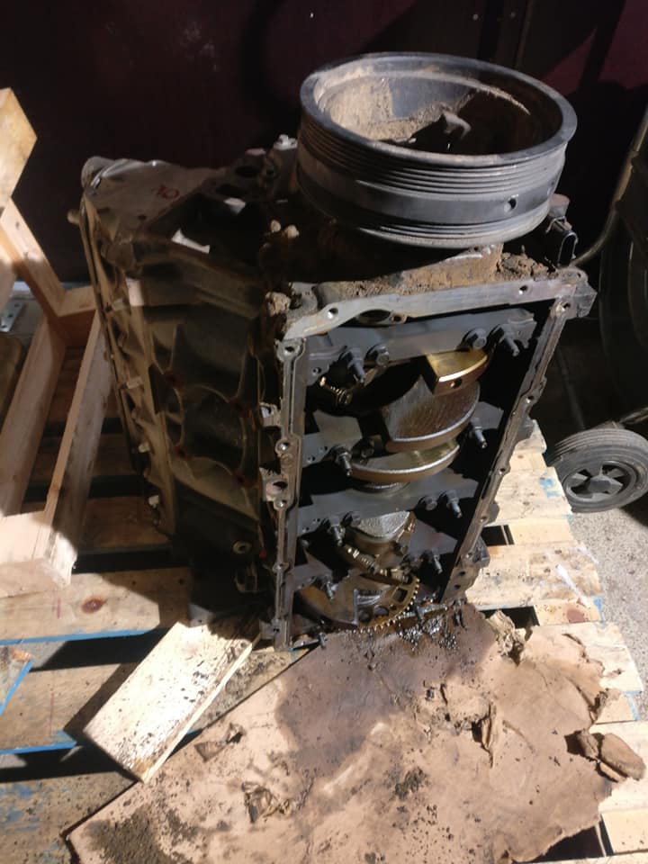 V8Only.com - Checking a long block core for a customer.... | Facebook