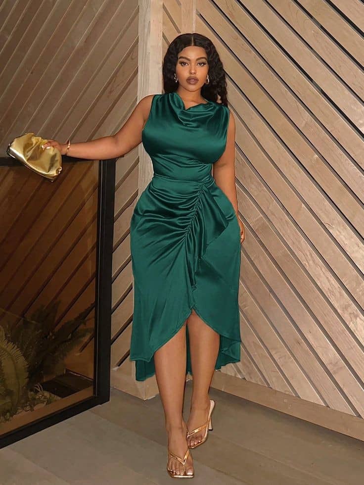black prom dress cut out Glamorous Strapless Tiered Pleated Cutout Long Gold Children's Hospital Los Angeles Self-Portrait Blue Lace Midi Underskirt:White Underskirt creating a dramatic mermaid