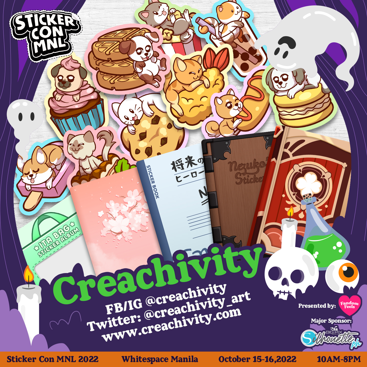 Sticker Con MNL - SCM 2022 EXHIBITOR SPOTLIGHT 027: 👻... | Facebook