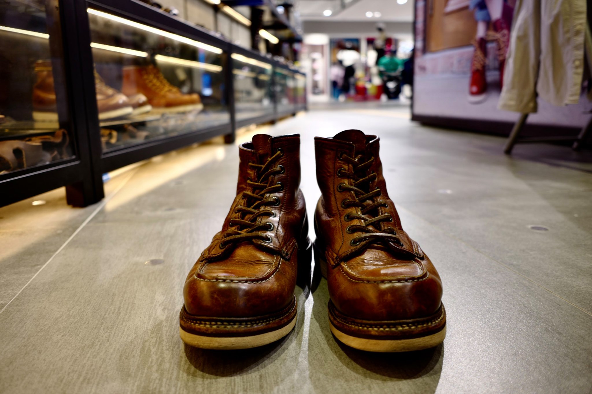A beautiful worn in pair of Work Oxford 8106 in Black Chrome