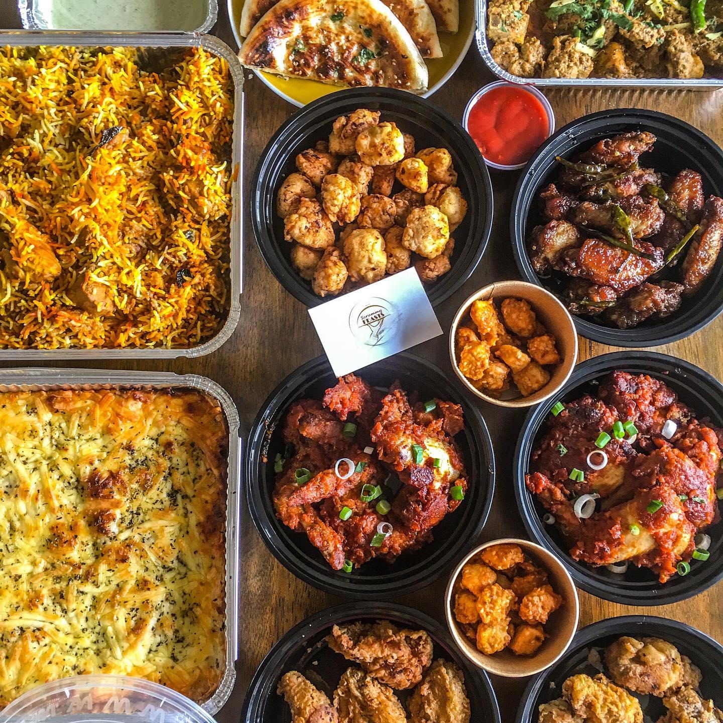 Scrummy Feasts - Feel the crunch of these homemade hotshots served on a ...