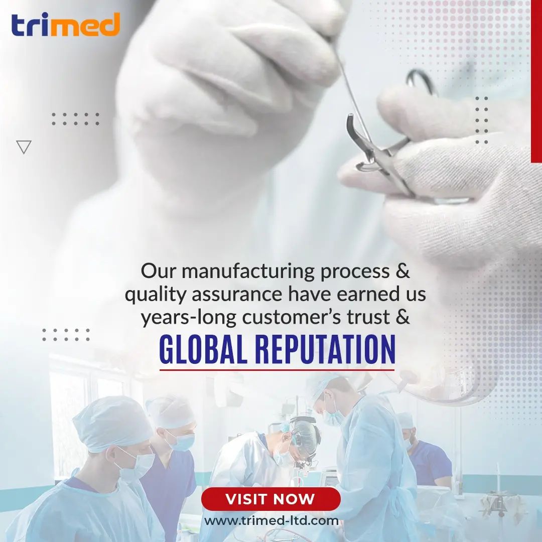 Trimed Pvt. Ltd - The surgical instruments we manufacture...