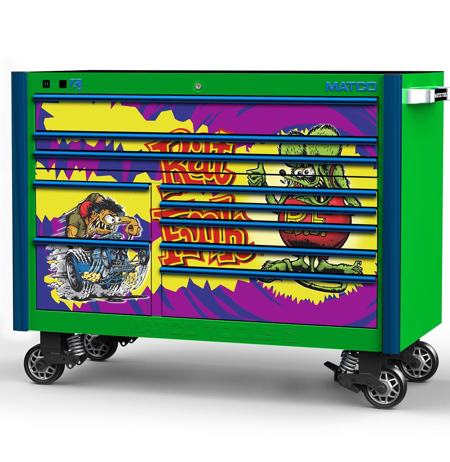 Rat Fink wraps NOW in colors! Find your favorite!