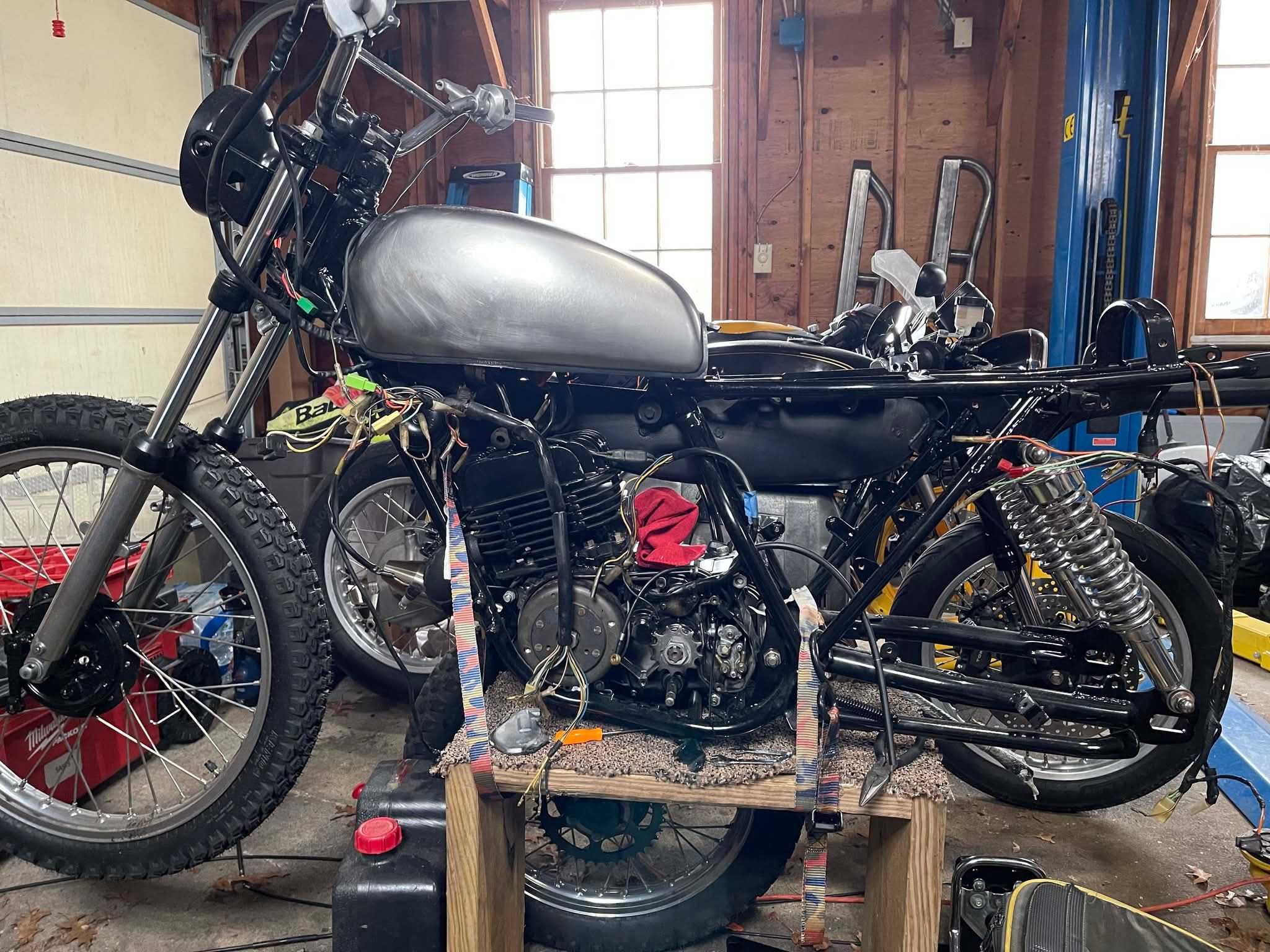 New tank build for Suzuki TS250