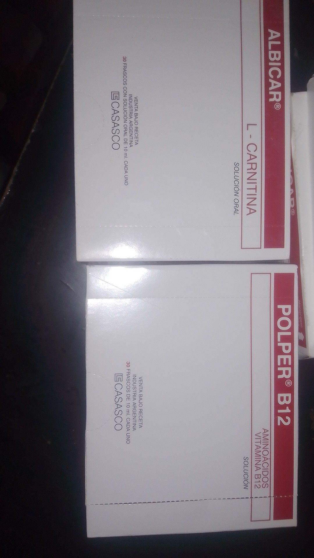 polper vitaminas B12 bebiblesx30 unidades (ideal para huesos y músculos) L- carnitina bebible x30 unidades ( problemas cardiovasculares (angina de pecho e insuficiencia cardíaca), trastornos renales crónicos en diálisis, y patologías hepáticas como
