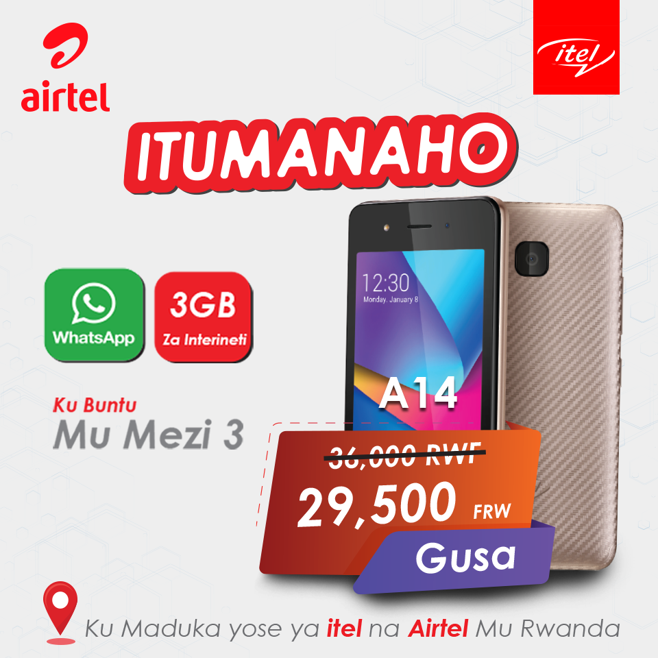 Airtel Rwanda - Waba wifuza kwibikaho smartphone nshya?... | Facebook