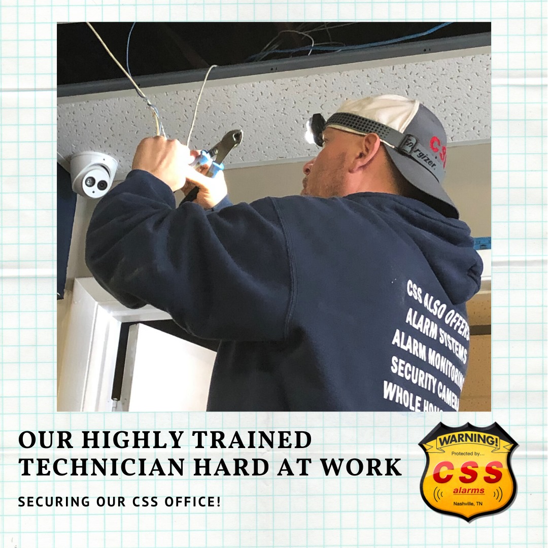 CSS - Here is one of our highly skilled technicians hard at work ...