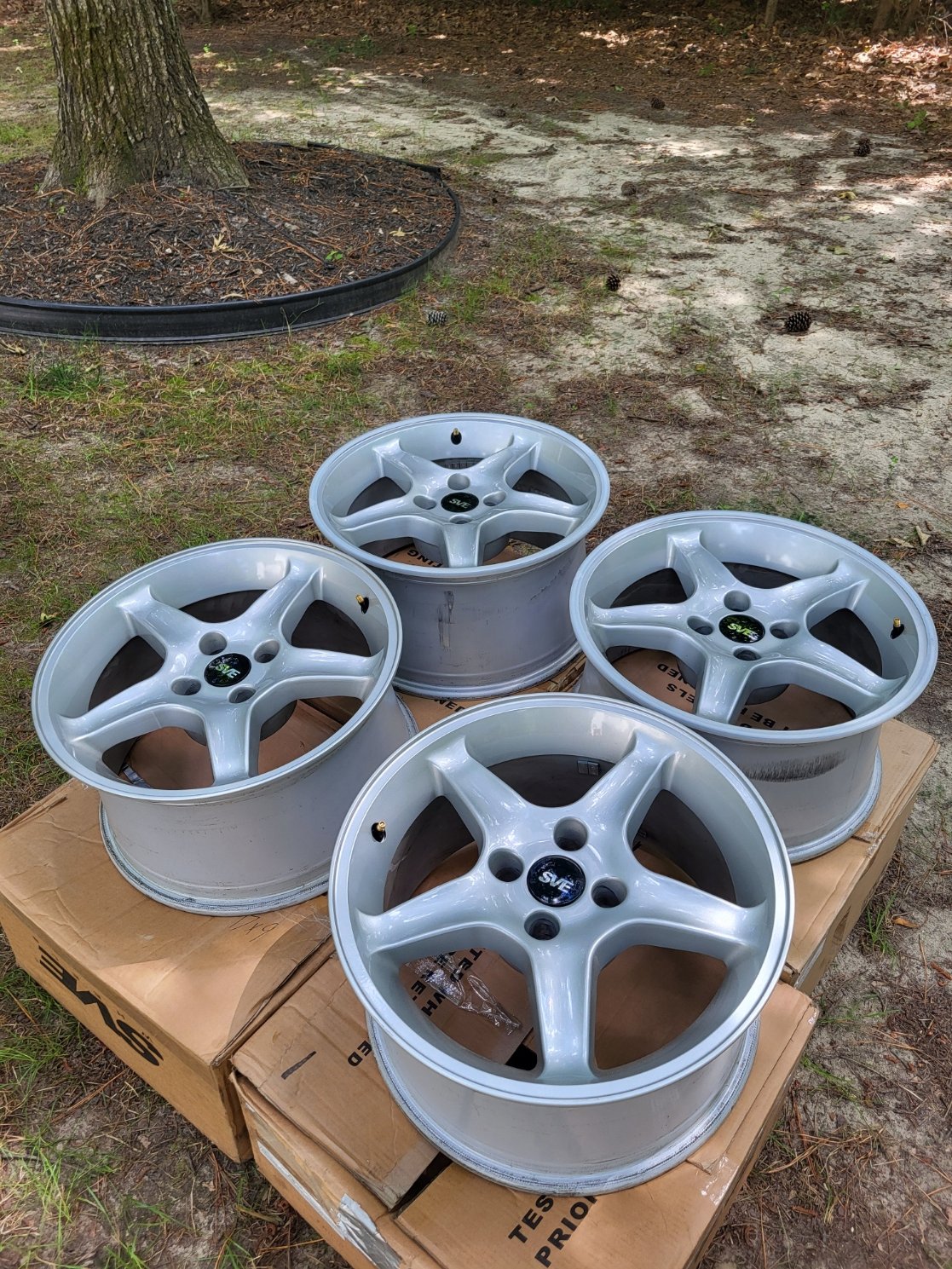 Foxbody Mustang Silver Cobra R Wheels - Car Wheels, Tires & Parts ...