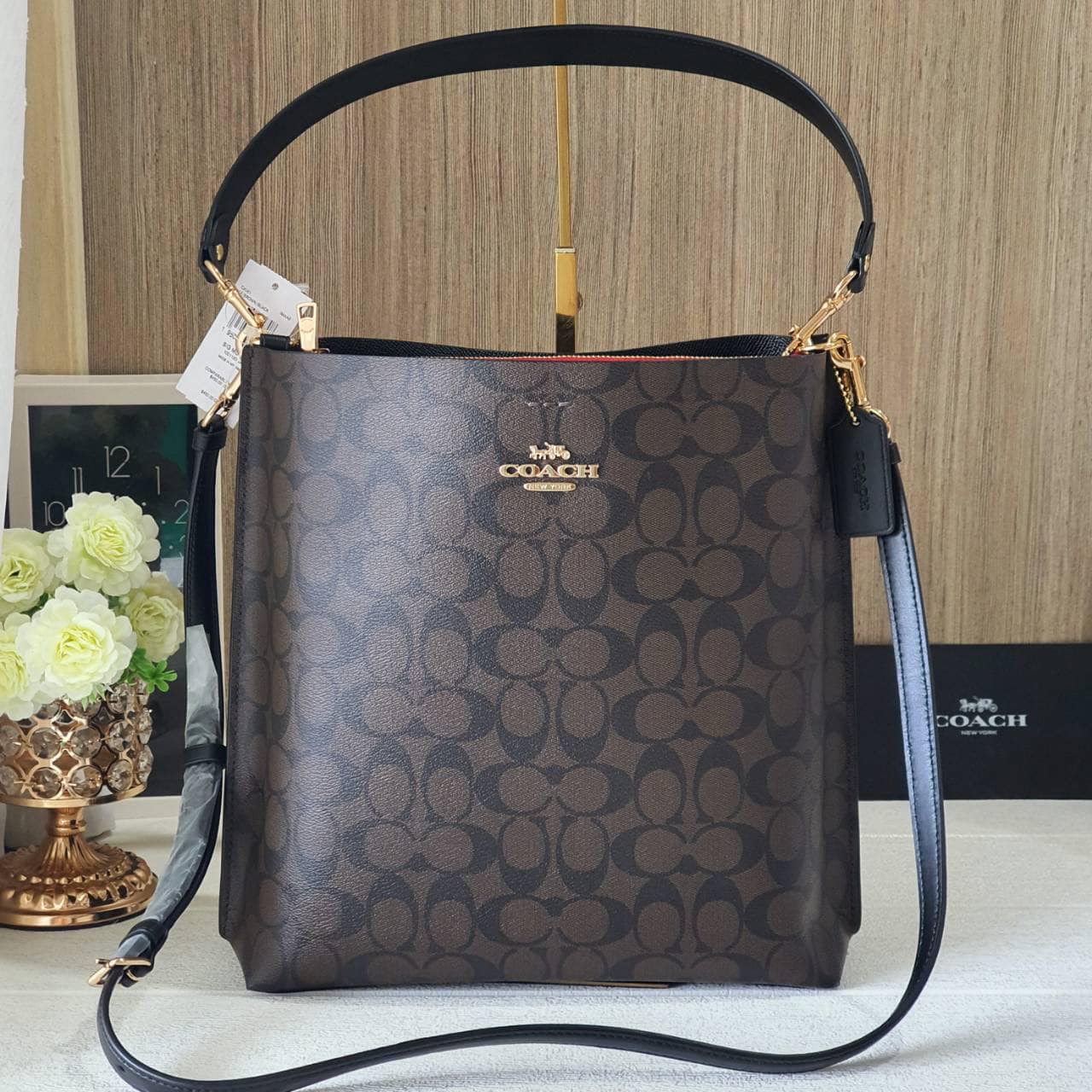 พร้อมส่ง 6,790฿ 📌ใบใหญ่นะคะ... - HELLO COACH แท้ HachiBim