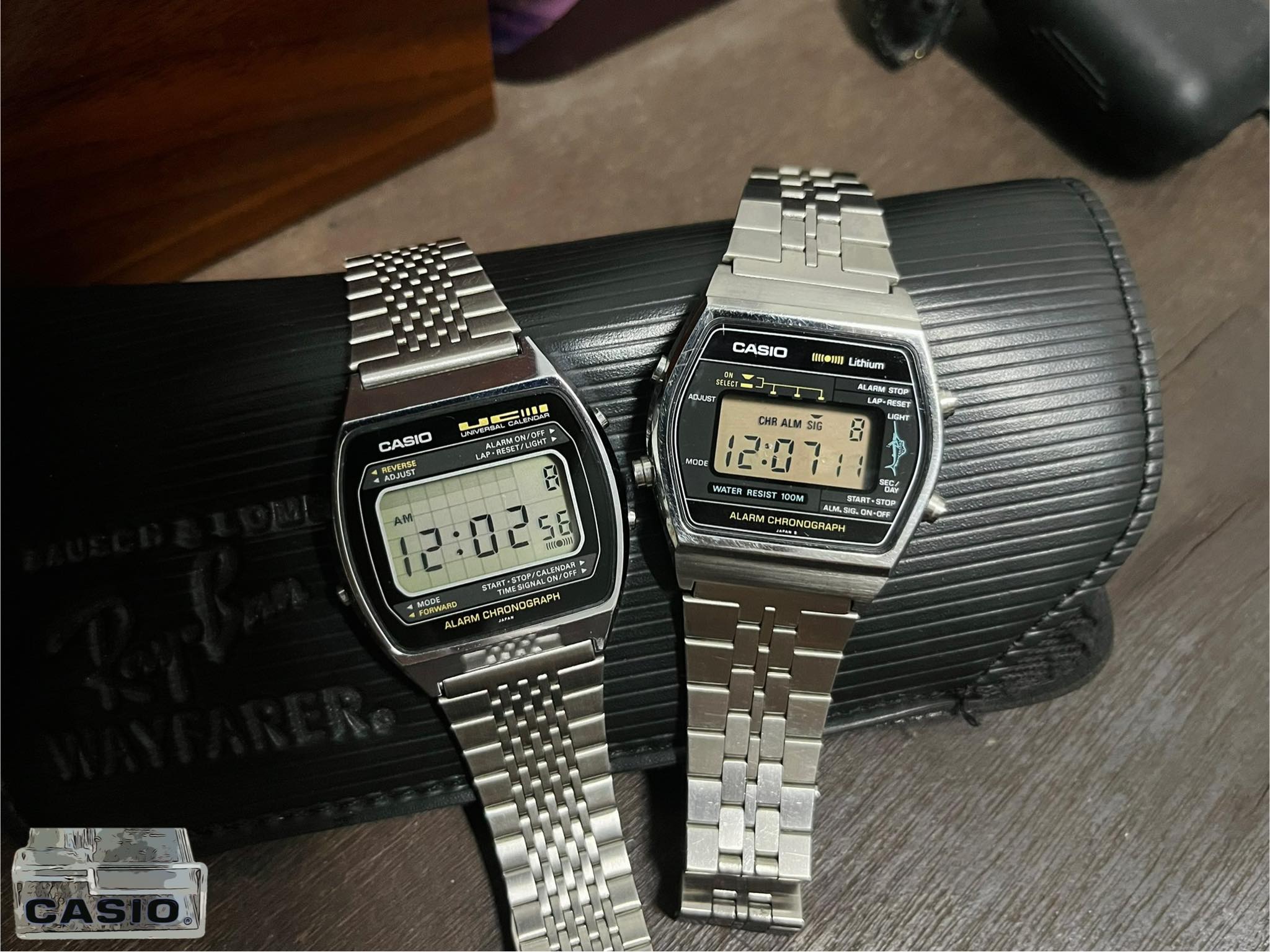 CASIO W-250 80s “CASIO Marlin” Gray Vint