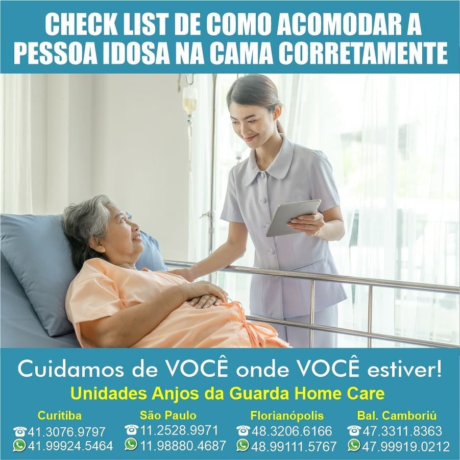 CHECK LIST DE COMO ACOMODAR A... - Clínica Anjos da Guarda SP | Facebook