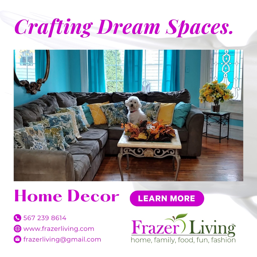 Frazer - 🏠 Crafting Dream Spaces is an art, and in this Home Decor ...