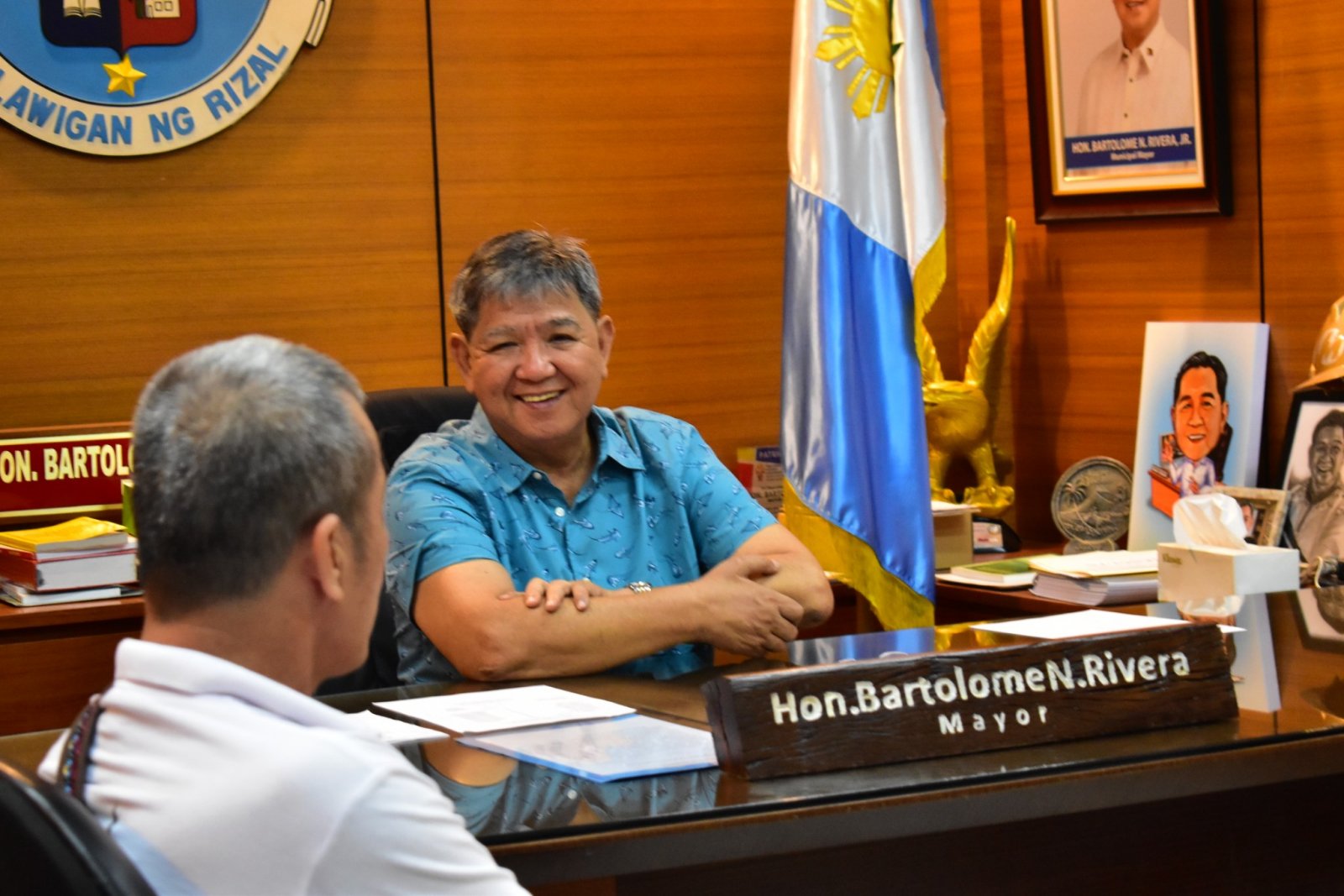 Napangasiwaan natin ang panunumpa sa... - Mayor Omie Rivera | Facebook