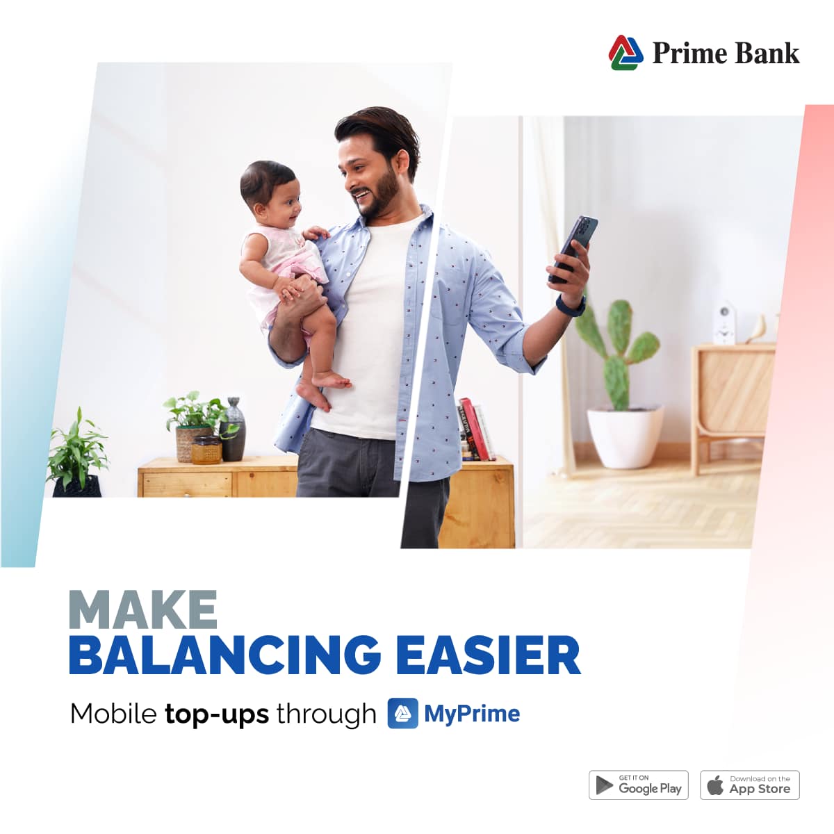 Prime Bank - Recharging mobile with MyPrime just got...