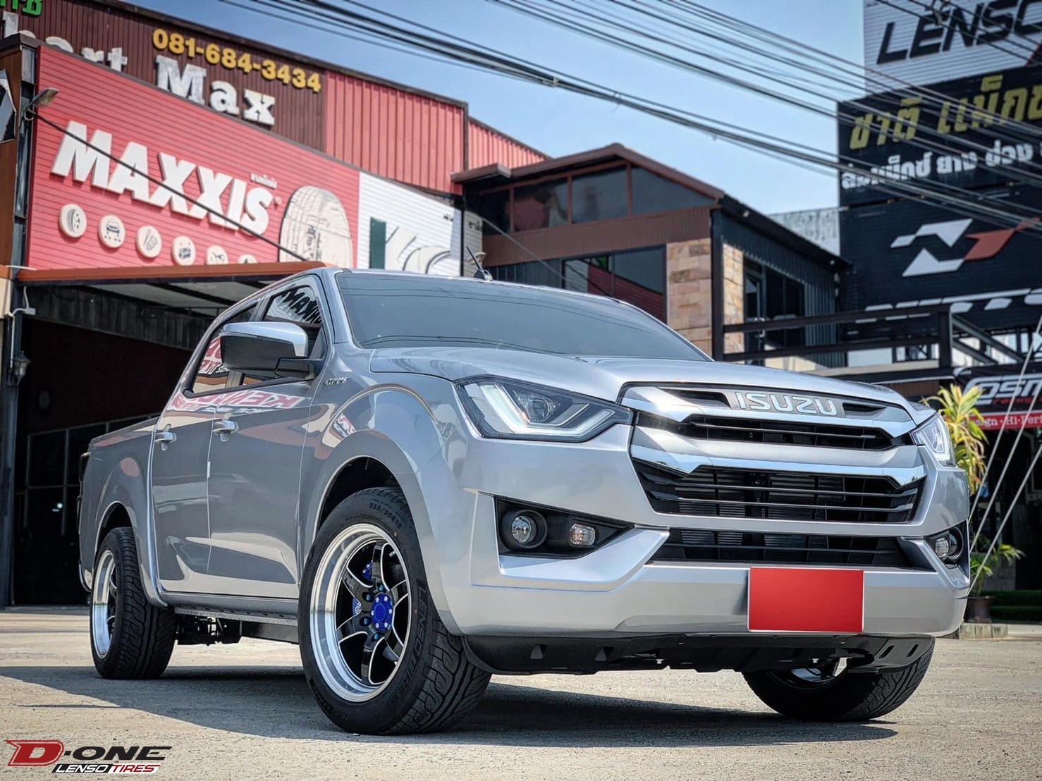 ทรงซิ่งแบบนี้สิดี! . 255/50R18... - Lenso & Raiden Tires