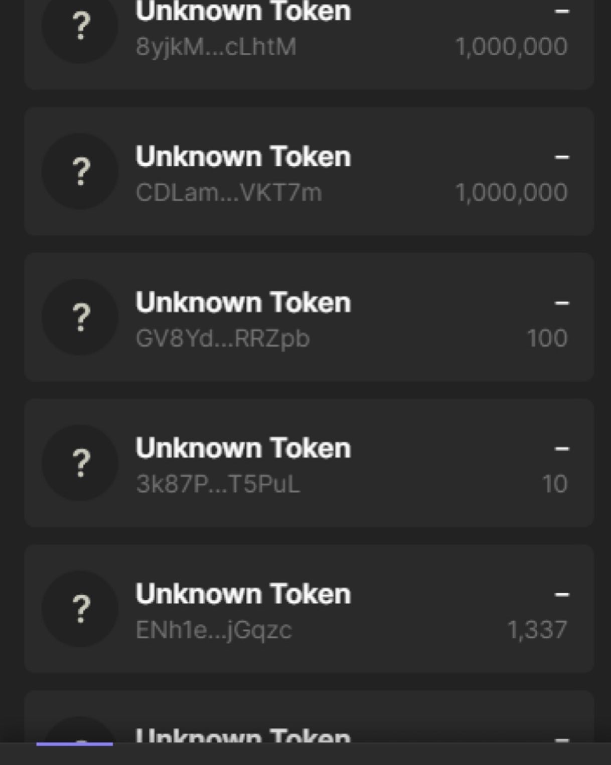 NetworkChuck - I love seeing all these random tokens in my...