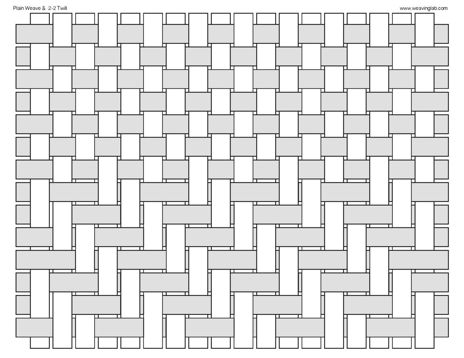 Life and Loom - Weaving Colouring Pages :) plain weave and...
