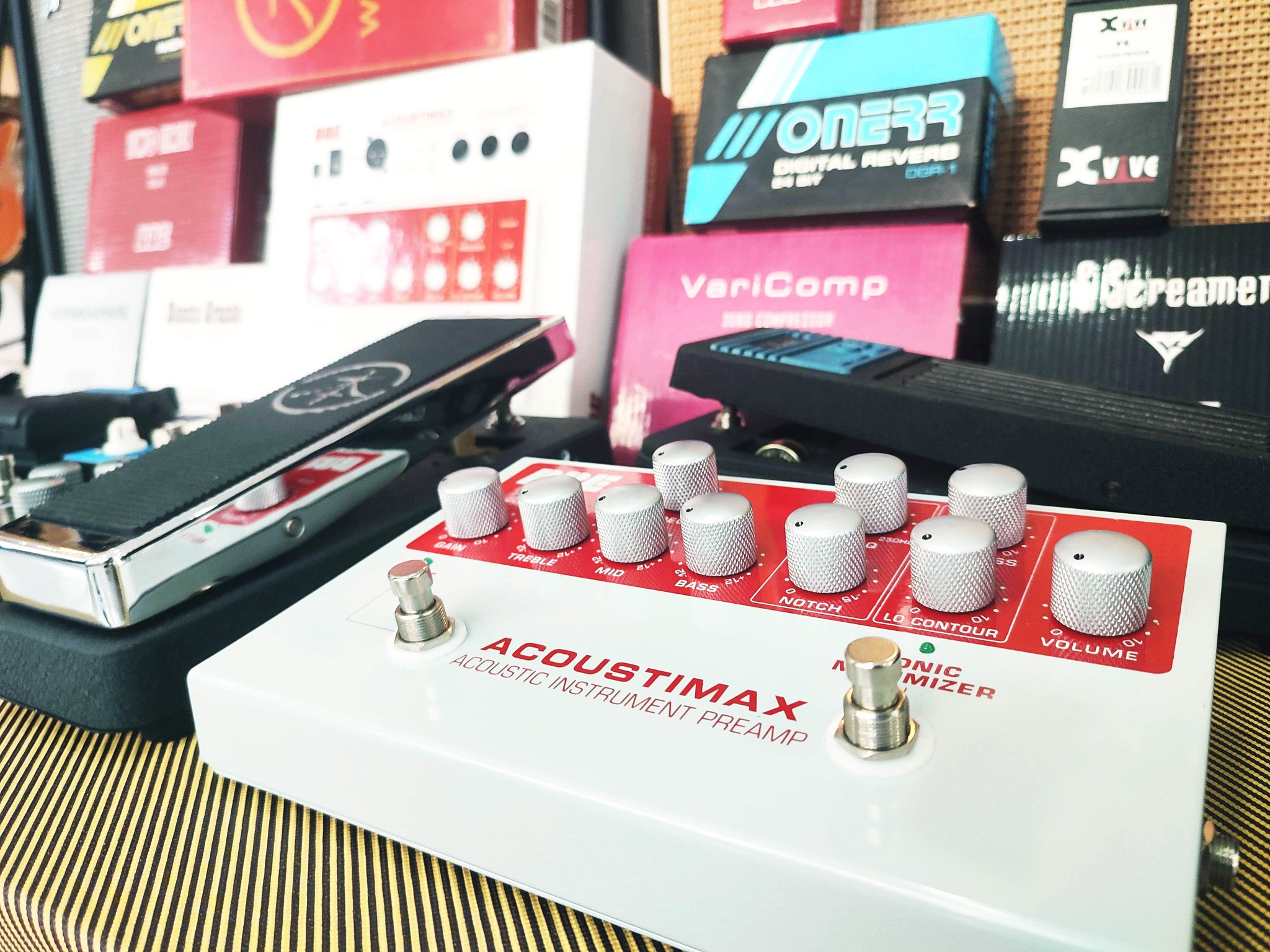 Is the BBE Acoustimax a good preamp for pedalboards?