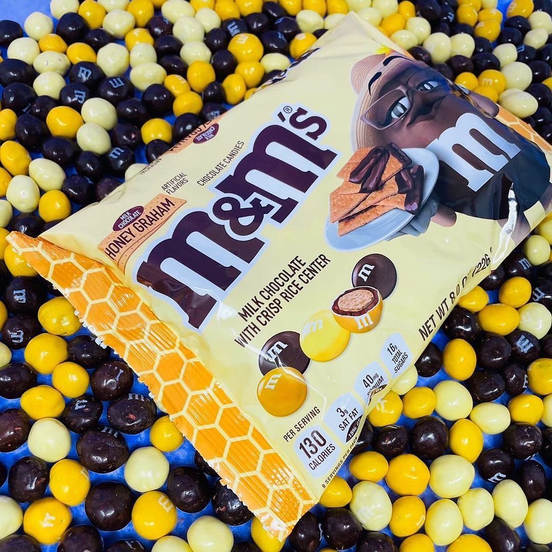Snack Betch - New M&M’s Honey Graham—milk chocolate with a...