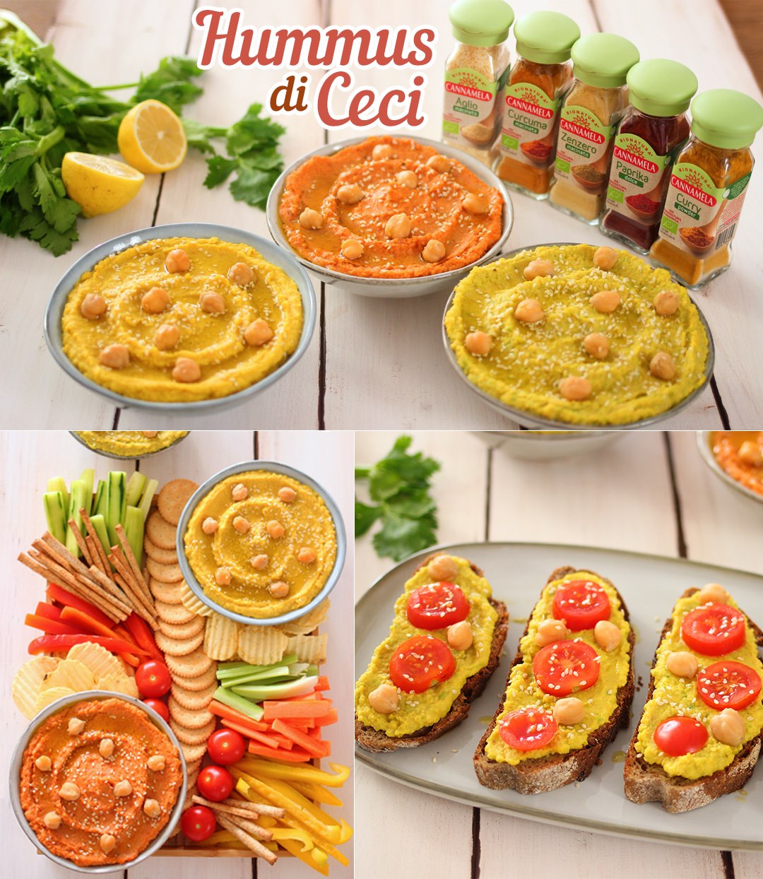 HUMMUS di CECI in 3 VERSIONI... - Fatto in casa da Benedetta | Facebook