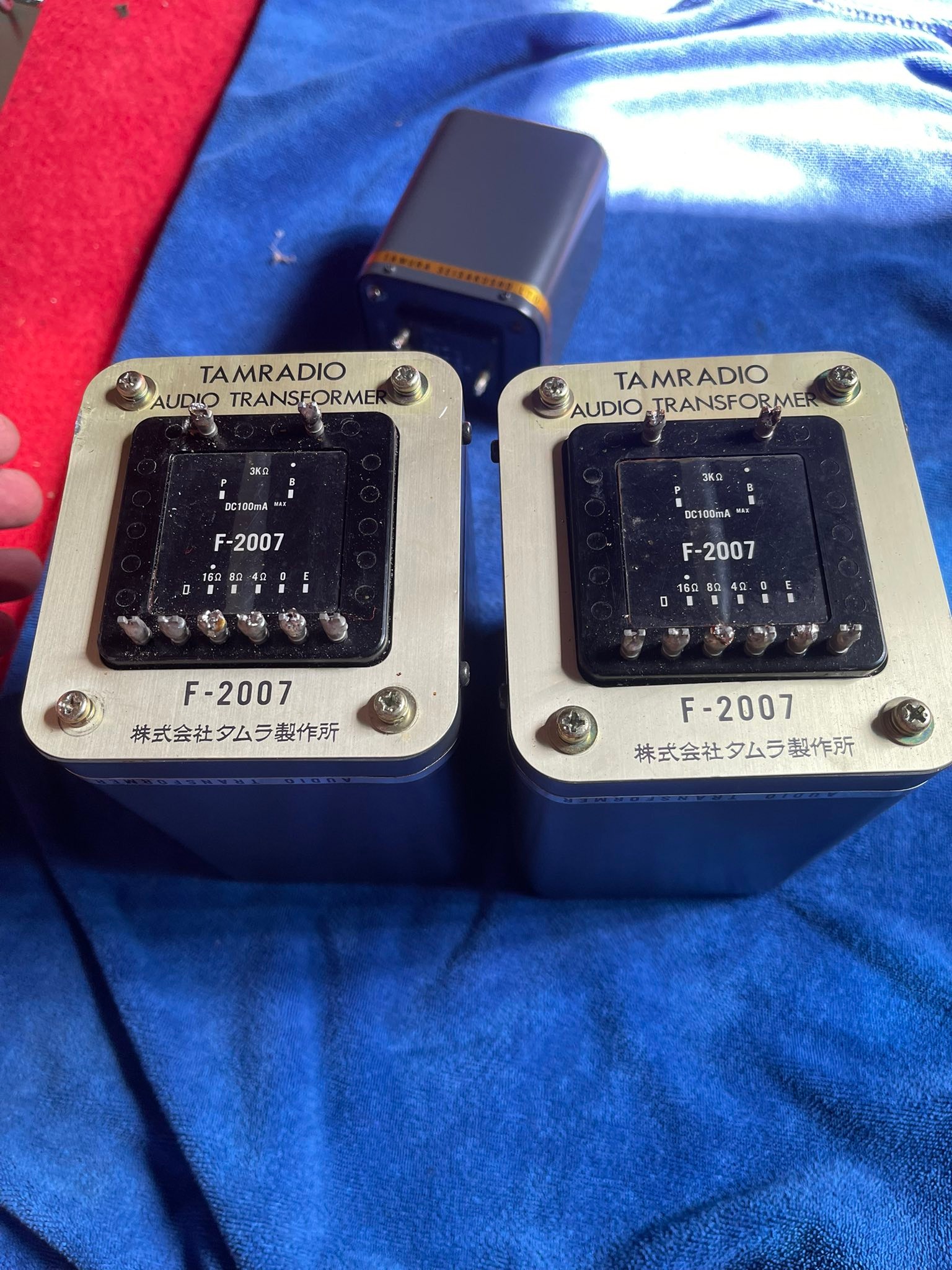 Tamura F2007 -3k se -300b se tháo máy TAMRADIO AUDIO TRANSFORMER 