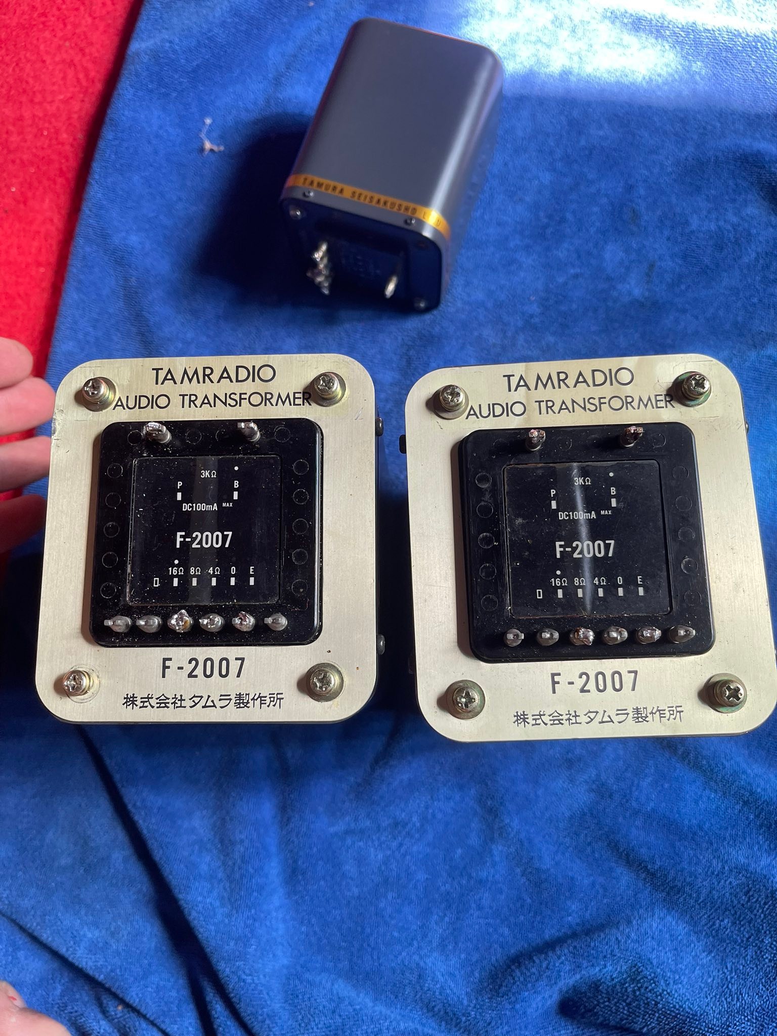 Tamura F2007 -3k se -300b se tháo máy TAMRADIO AUDIO TRANSFORMER