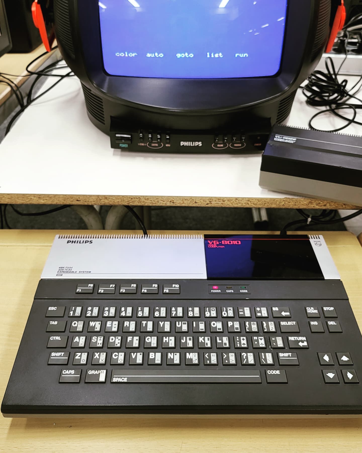 The museum was at the MSX fair today! It was fun. Bringing in a