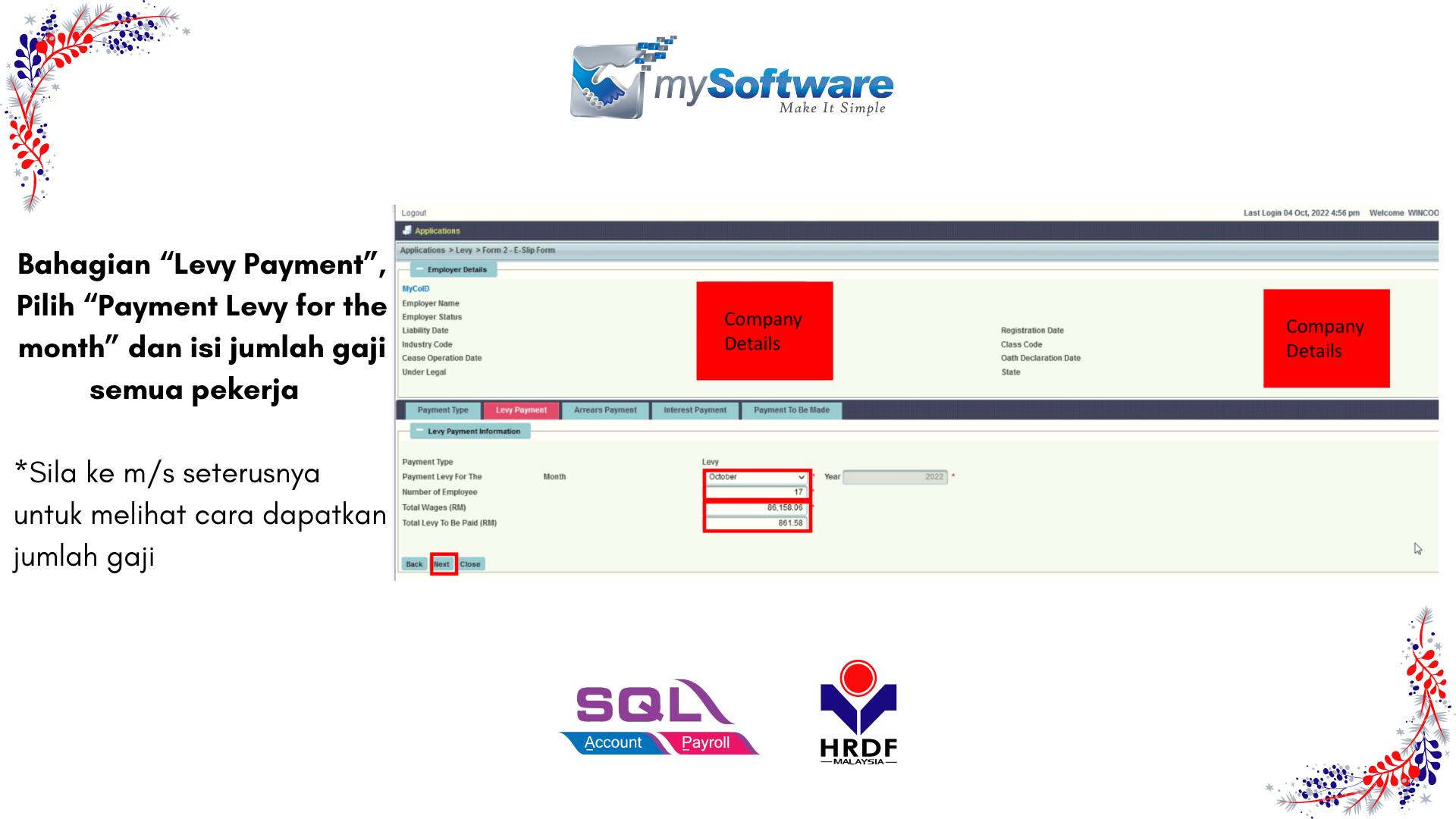 SQL My Software - Business Sistem | Relau