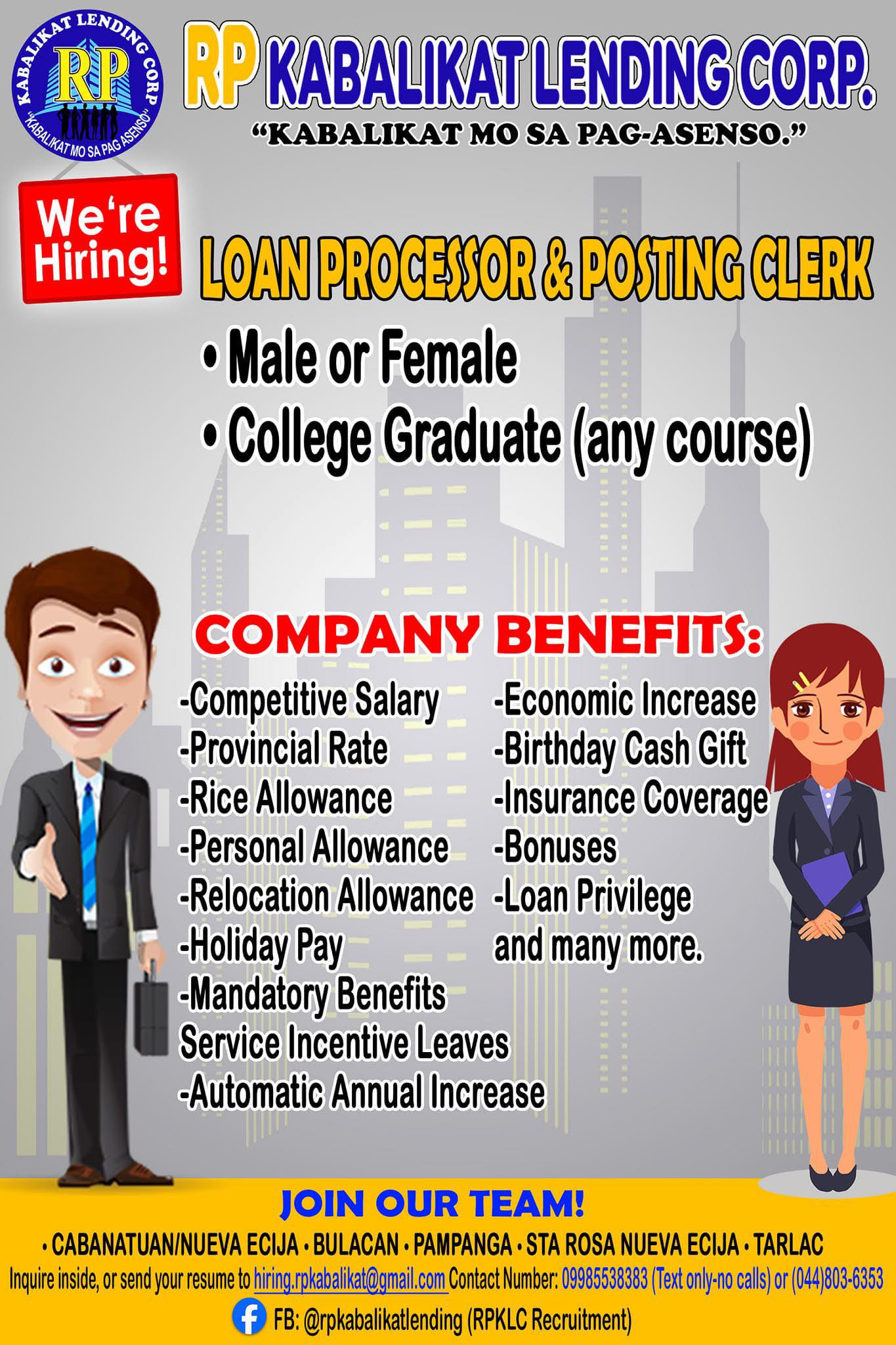 Palayan City Job Hiring 2025. | Facebook