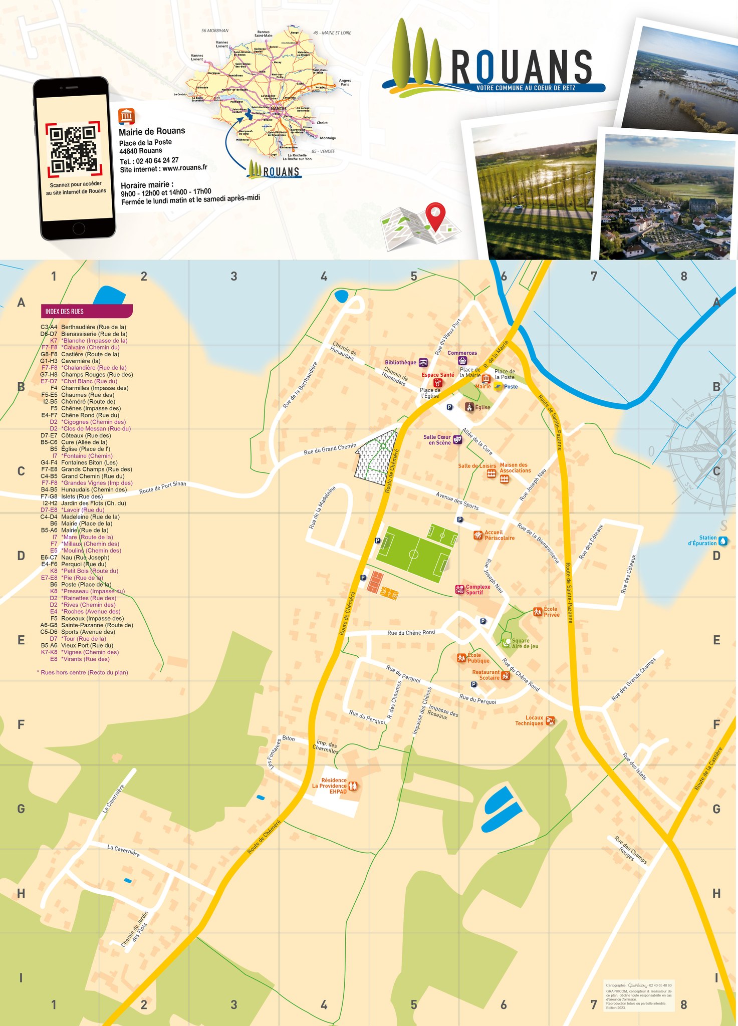 📌 Le nouveau plan de la commune est... - Mairie de Rouans