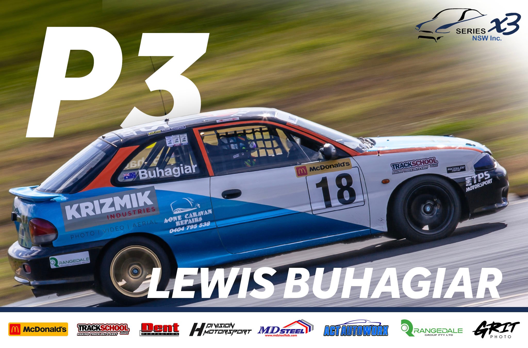 Series X3 NSW -... - Series X3 NSW - Hyundai Excel Racing
