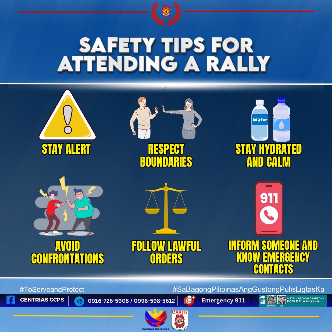 Gen Trias - GENERAL TRIAS CCPS POSTED INFOGRAPHICS RE SAFETY TIPS FOR ...