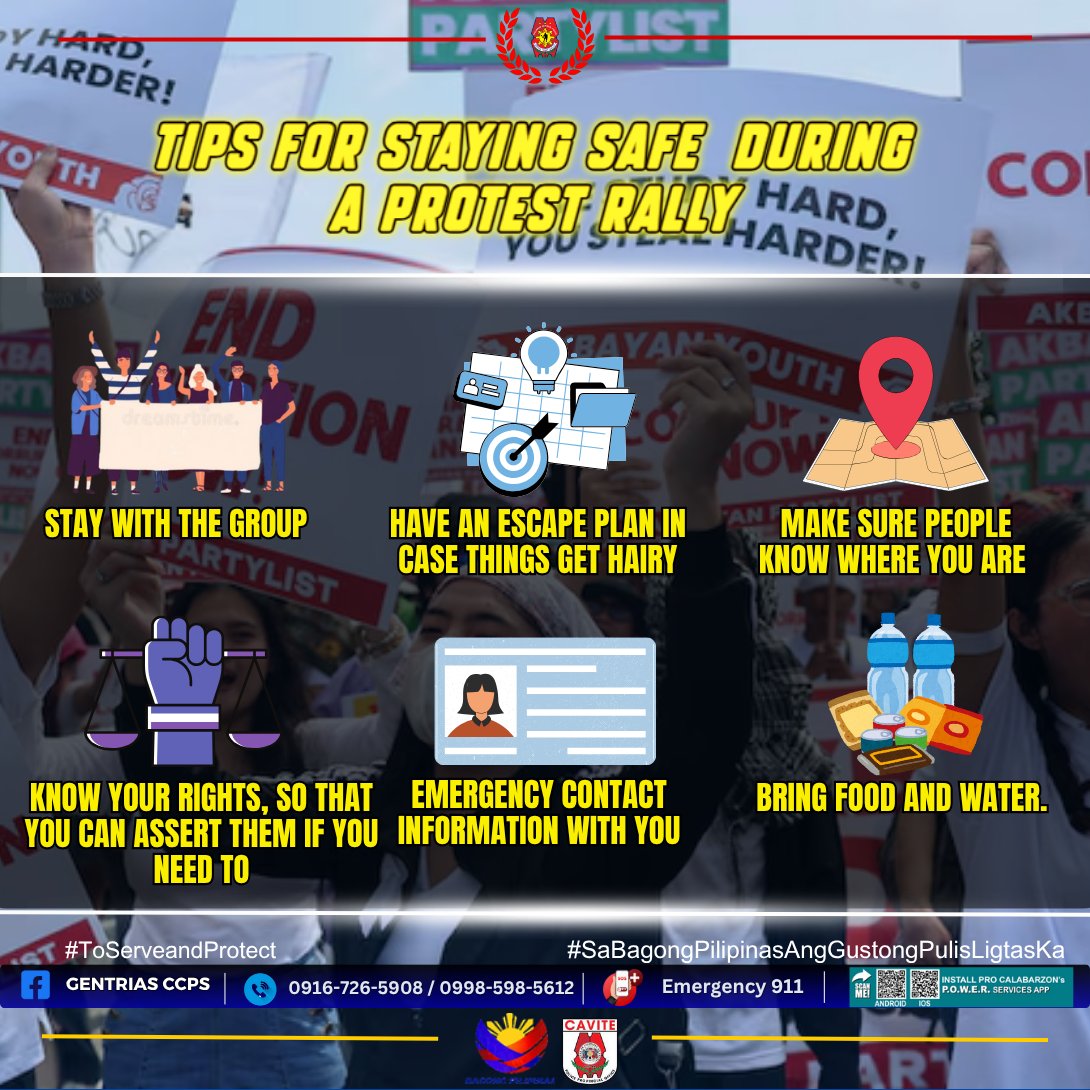 Gen Trias - GENERAL TRIAS CCPS POSTED INFOGRAPHICS RE SAFETY TIPS FOR ...