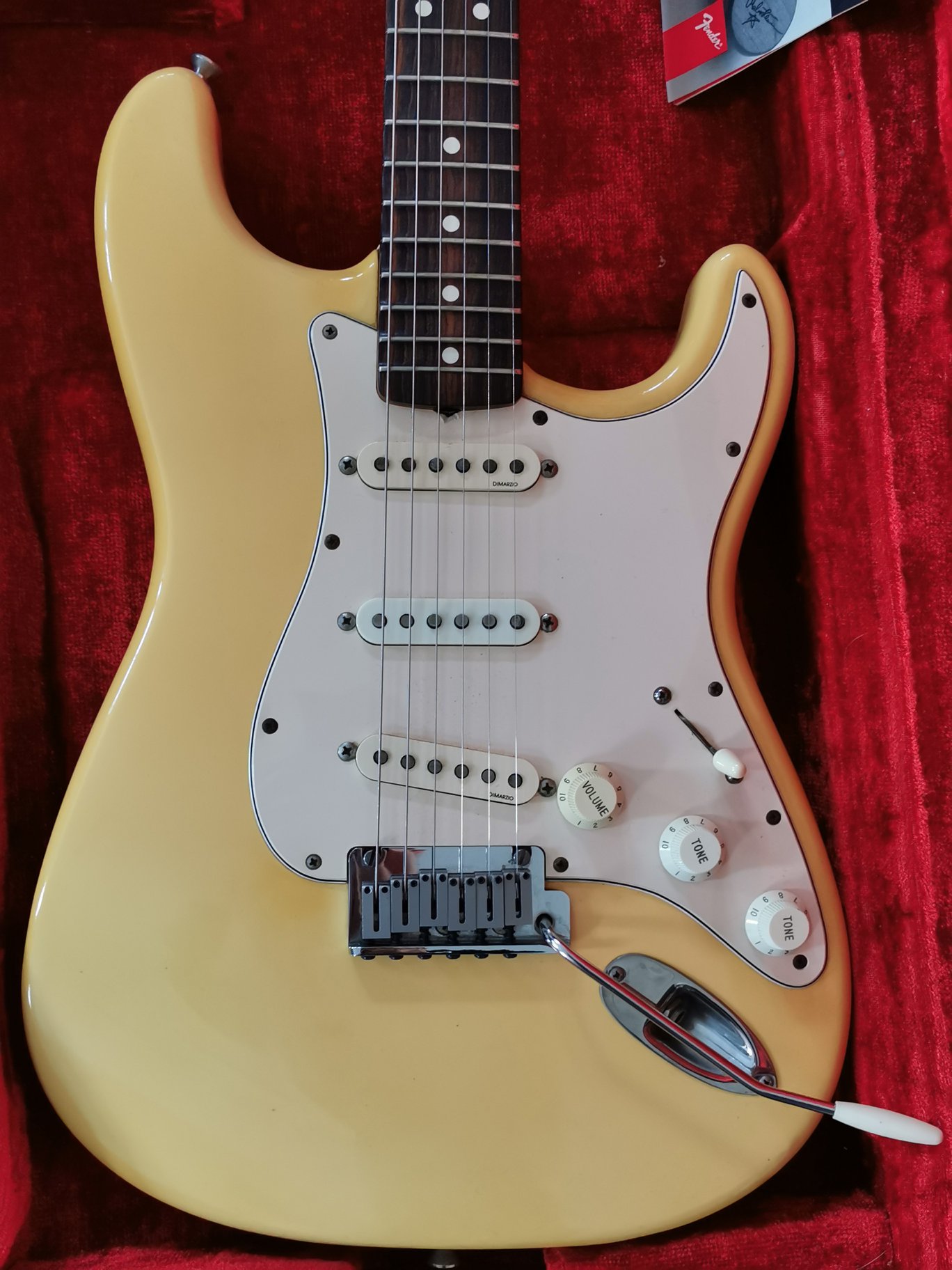 Fender Stratocaster Yngwie Malmsteen YJM 1989 Olympic White