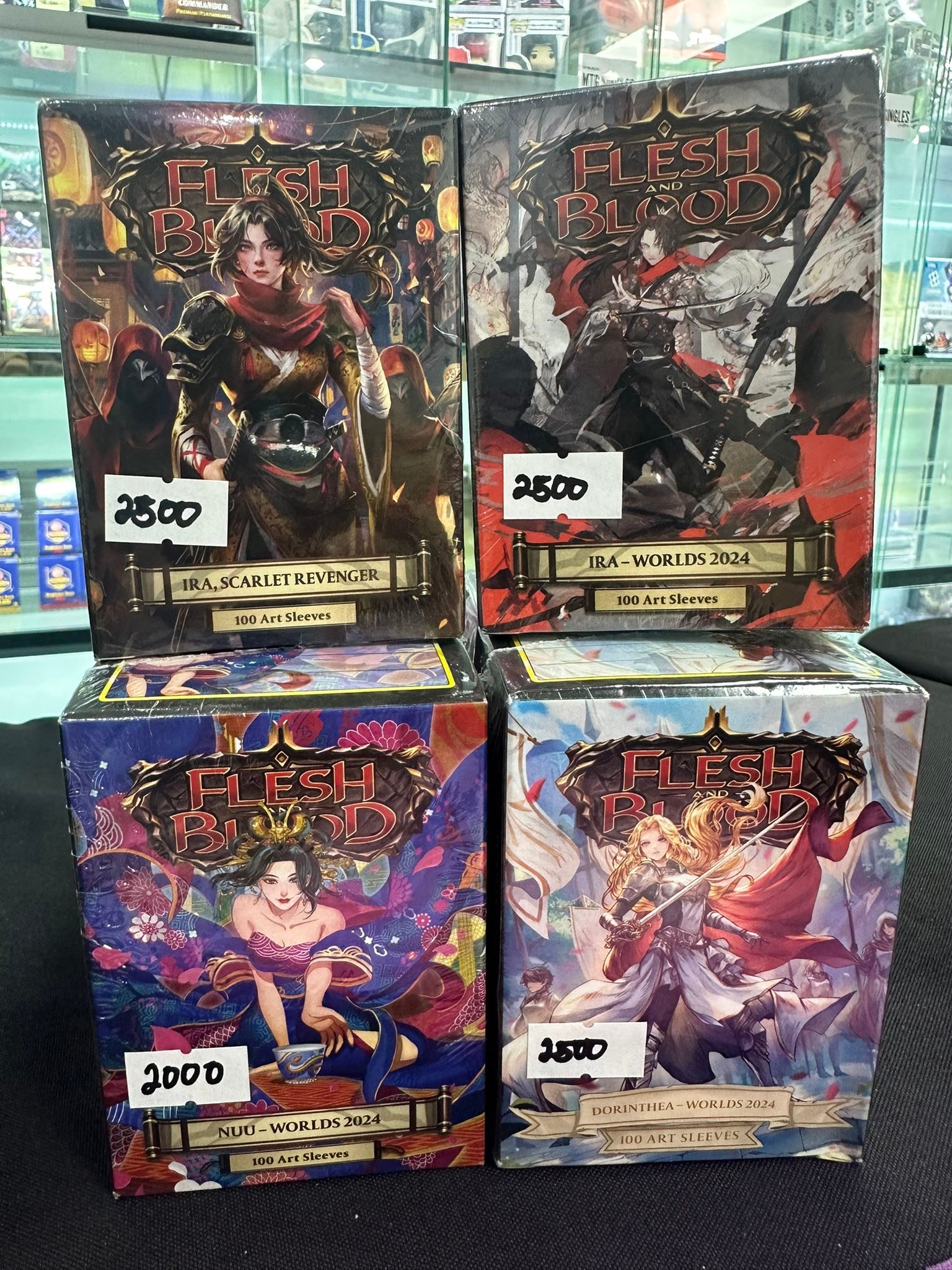 Flesh and blood card prices and sales
