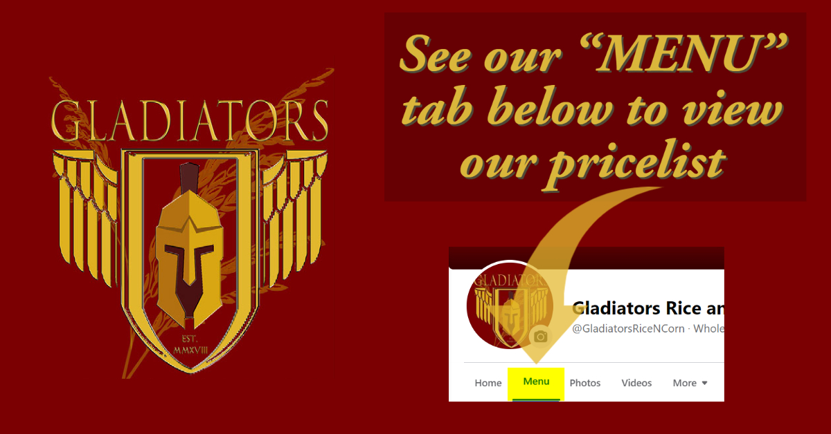 Gladiators Rice and Corn | Lapu-Lapu City