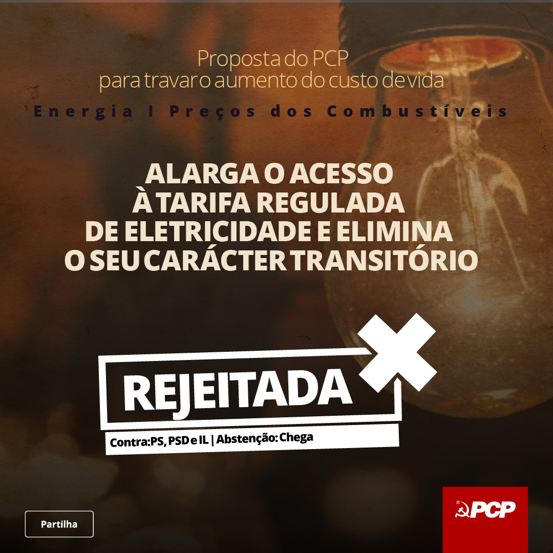 O Projecto de Lei do... - PCP - Partido Comunista Português | Facebook